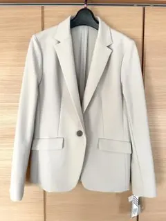 WHITE JOOLA 白系 11号 ストレッチ テーラード ジャケット 未使用