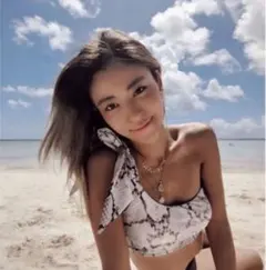 ●ALEXIA STAM アリシアスタン パイソン柄ビキニ