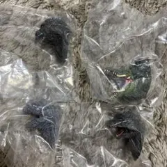 ゴジラ　モンスターヘッドマグネット　4種セット