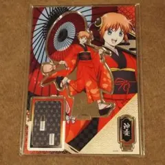 新品未開封 新劇場版 銀魂 吉原大炎上 アクリルスタンド 和装 緋 神楽