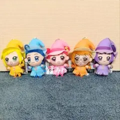 おジャ魔女どれみ カバンに付けられるぬいぐるみ 全5種 コンプリートセット