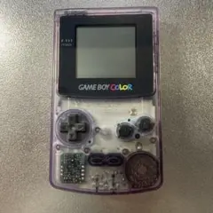 ☆ジャンク品☆ゲームボーイカラー　クリアパープル