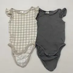 H&M エイチアンドエム　ロンパース【２枚セット】