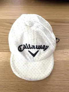 【Callaway】キャロウェイ ゴルフ ボールポーチ キャップ型 白