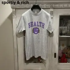 sportiy&rich スポーティアンドリッチ Tシャツ S グレーのサムネイル