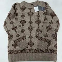 SUREVE 花柄 長袖セーター　M 新品