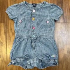 baby GAP カバーオール　デニム　80 ロンパース