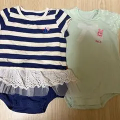 ミキハウス　ロンパースのサムネイル