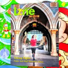 激レア　アナハイムキャスト限定　ライン誌 ティンカーベル・ハーフマラソン　英語