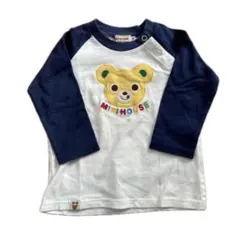 ミキハウス 長袖Tシャツ ロンT ベビー服 70-80cm MIKIHOUSE