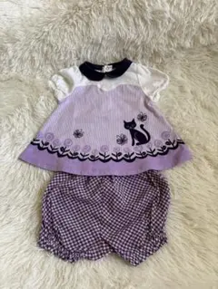 ❣️アナスイミニ❣️ワンピースとショートパンツセット 70cmのサムネイル