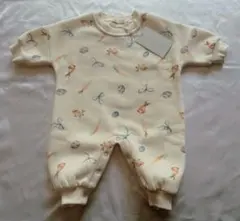 【新品】シナベビ CINNAMON BABY ロンパース オーバーオール 長袖