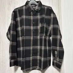 cooper & coブラックチェックネルシャツXS新品