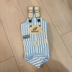 Real 犬服 サロペット ストライプ 2号のサムネイル