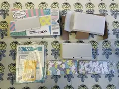 Newニンテンドー3DS 本体 ホワイト　きせかえプレートおまけ