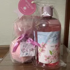HOUSE OF ROSE さくらふふふ　ボディソープ & バスボムギフトセット
