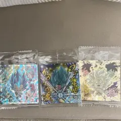 ドラゴンボールウエハースシール ベジータEGR ブロリーSEC ベジットGR