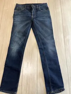 ダークブルースリムフィットデニム 31-32