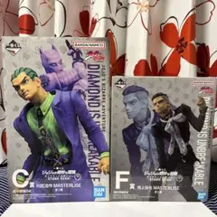ジョジョの奇妙な冒険　一番くじ　C賞F賞　川尻浩作　噴上祐也　フィギュア　セット