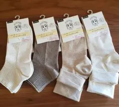 プチプラのあや　ソックス 4足セット