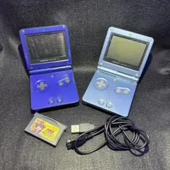修*-様 ゲームボーイアドバンスSP 本体2台セット 充電器付き 動作確認済み