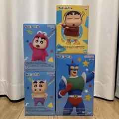 クレヨンしんちゃん プライズフィギュア 4体セットのサムネイル