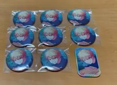 プロセカ 天馬司 グリッター缶バッジ 41C スクエア缶バッジ 46C