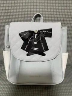 未使用に近い美品　Pastel Merrilyリボン付きキルティング リュックのサムネイル