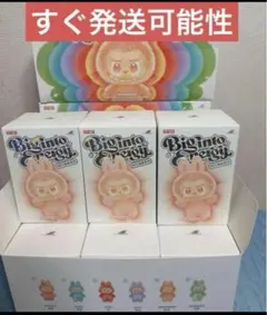 【正規品/未開封】Labubu Big into Energy ぬいぐるみ 3箱