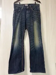 00s EDWIN flare denim pants swag ロングレングス - メルカリ