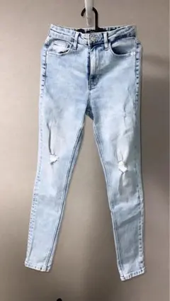 Ksubi スキニーデニム ダメージ加工 ライトブルーデニムサイズ29