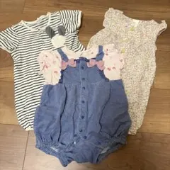 クーラクール、H&M、プチバトー　ロンパースまとめ売り