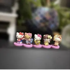 早い者勝ち！ハローキティ フィギュア 5体セット