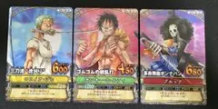ワンピーベリーマッチ プロモ ルフィ ゾロ ブルック 3枚 ワンピース