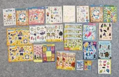 シール　アニメ　キャラクター　ドラえもんディズニー他　31枚
