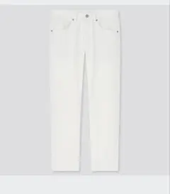リラックステーパードアンクルジーンズ　UNIQLO