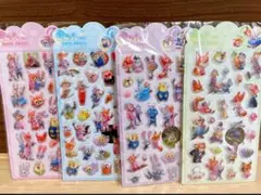 【ラスト1点】ズートピア　きゅんシール　きゅんポップシール　4枚セット
