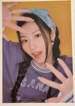 TWICE サナ モノグラフ page two ポストカード cheer up - メルカリ