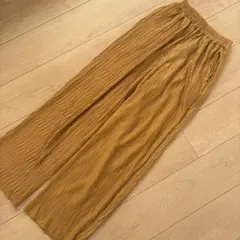 レディース パンツ ボトムス ワイドパンツ プリーツパンツ