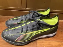 だ*p様 フットサルシューズ ブラック/グリーン