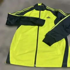 adidas トレーニングジャケット 蛍光イエロー/ブラック