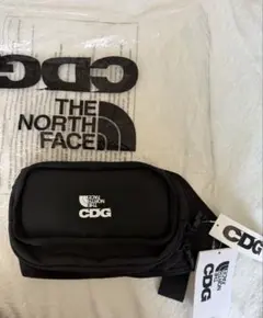 CDG x THE NORTH FACE ウエストポーチ ボディバッグsacai sacai ブラック ボディバッグ - メルカリ