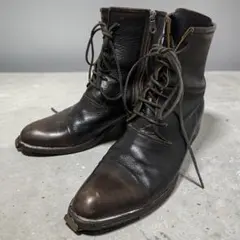 MIHARAYASUHORO laceupboots 茶芯　レザー　26.5のサムネイル