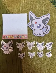 ポケモンセンター エーフィ メモ シール イーブイコレクション ポケモンドール