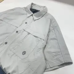 ラングラー アウトドアシャツ キャンプ グレー メンズM
