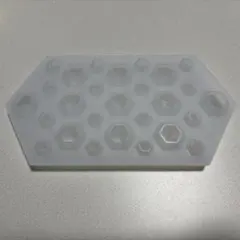 クリア四角形シリコンモールド