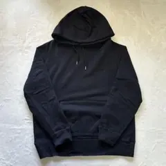 Lサイズ UNIQLO U ワイドフィットスウェットプルパーカ black