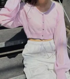 カーディガン　ナイスクラップ