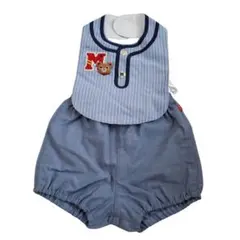 タグ付き☆ミキハウス　プッチー君のスタイとブルマセット(F)