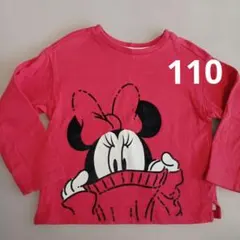 GAP ミニーマウス プリント 長袖カットソー 110